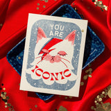 You Are Iconic - Risograph Friendship Card
