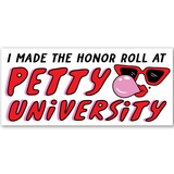 Petty University Sticker