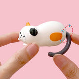 Rolling Kitty Wind-Up Toy Box