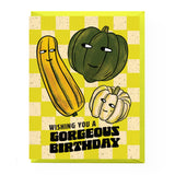 Gourd'eous Fall Birthday Card