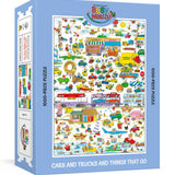 Richard Scarry's Cars and Trucks and Things That Go: 1000-Piece Puzzle