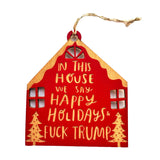 Snowmade Ornament - F*ck Trump