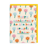 Best Couple Anniversary Card (12353)