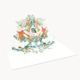 Up With Paper Holiday Card - Festive Deer