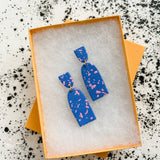 Midnight Speckle Earrings