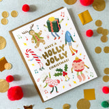 Have a Holly Jolly Christmas Holiday Card