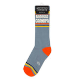 Gumball Poodle 'Badass Grandpa' Gym Socks