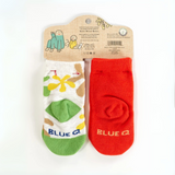 Blue Q Baby Socks Set of 2 Pairs - 'I'm Your Little Burrito/ Don't Blame Your Farts On Me'