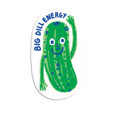 'Big Dill Energy' Die Cut Pickle Sticker