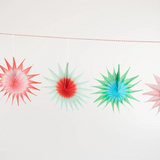 Meri Meri Tissue Paper Starburst Garland
