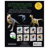 Dinosaurs 400 Reusable Stickers Inspired by Nature