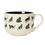 Cat Collective Stoneware 23oz. Latte Mug