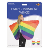 Fabric Rainbow Wings