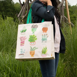Blue Q Shopper Tote 'Proud Plant Mom'