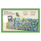 The World of Dinosaurs Sticker Poster
