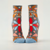 Blue Q Women's Ankle Socks 'Moms Are The Shit'