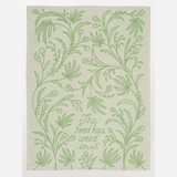 Blue Q  Woven Dish Towel 'The Food Has Weed In It'