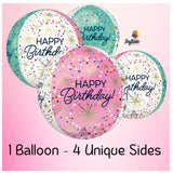 15" Orz Confetti & Sprinkles Birthday Balloon