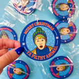 Merry Christmas Ya Filthy Animal Air Freshener