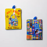 Kawaii Cat Food Art Sack Eco Tote by Naomi Wilkinson
