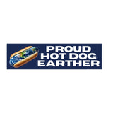 Proud Hot Dog Earther Bumper Magnet