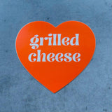Heart Shaped Sticker - Grilled Cheese