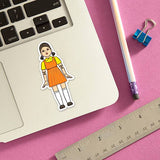 Squid Games Doll - Sticker