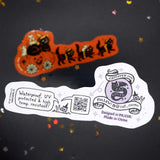 Pumpkin Chariot Sticker