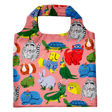 Cool Critters Art Sack Eco Tote by Kristina Micotti