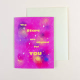 The Stars are Aligned for You Love/Anniversary Card