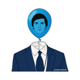 Mark Balloon Sticker