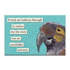 Mincing Mockingbird Magnet