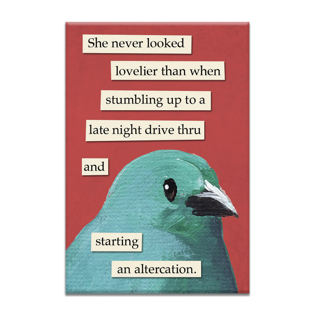Mincing Mockingbird Magnet
