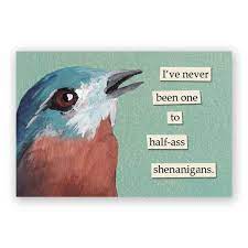 Mincing Mockingbird Magnet
