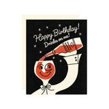 Birthday Card - Drinks on Me