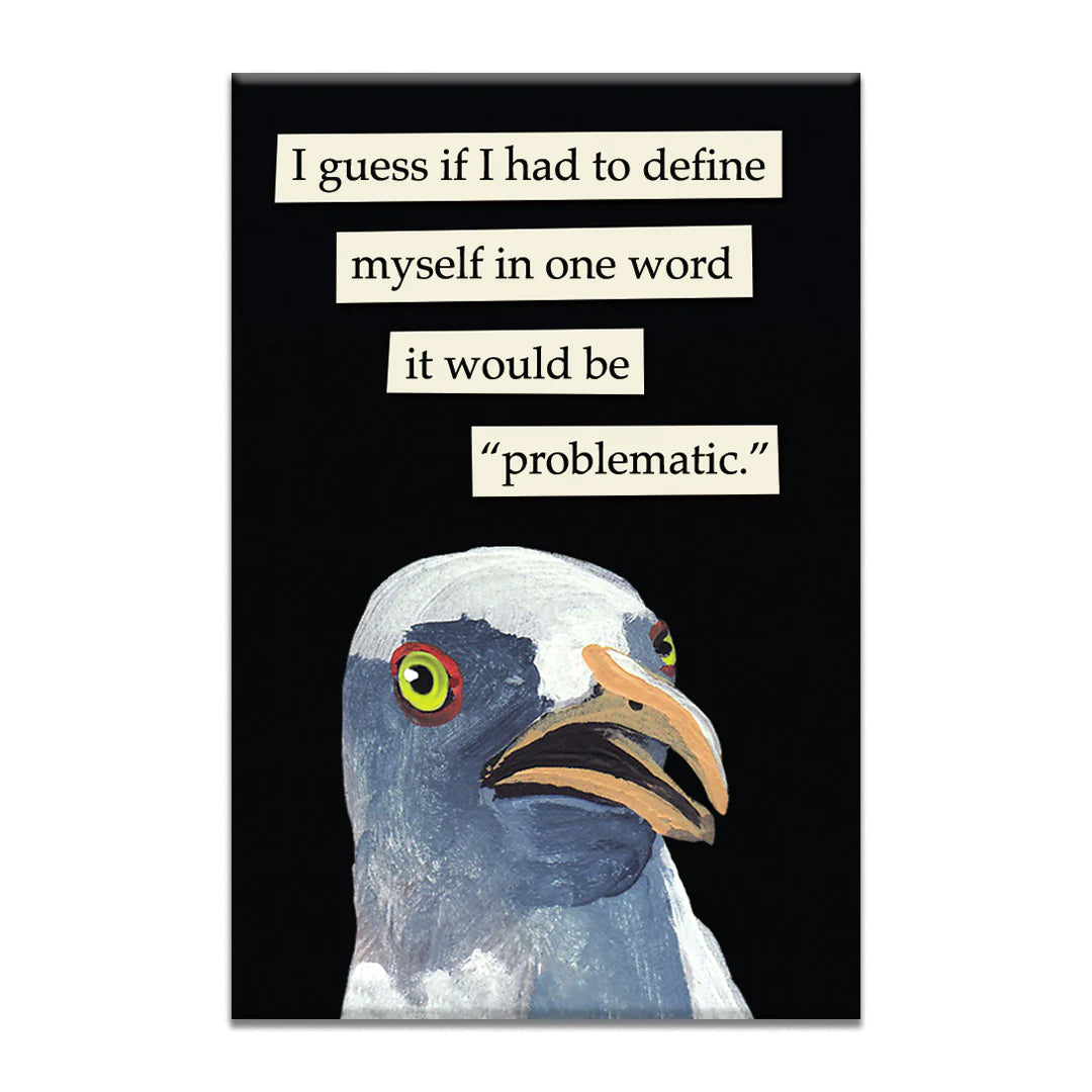 Mincing Mockingbird Magnet