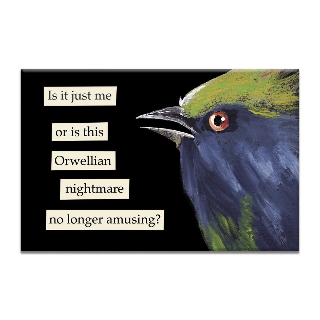 Mincing Mockingbird Magnet