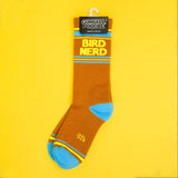 Gumball Poodle Gym Socks 'Bird Nerd'