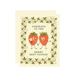 Wedding Card - Berry Best Couple
