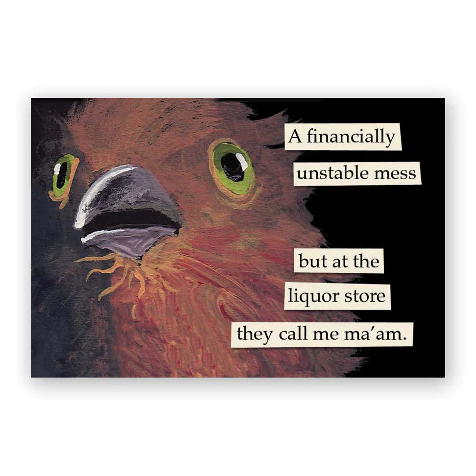 Mincing Mockingbird Magnet