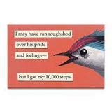 Mincing Mockingbird Magnet