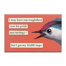 Mincing Mockingbird Magnet