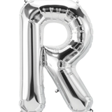 34" Jumbo Silver Foil Letter Balloon