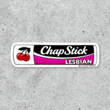 Chapstick Lesbian Sticker