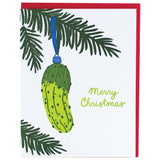 Pickle Ornament Holiday Card
