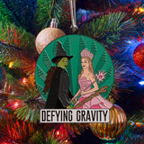 Wicked Defying Gravity Enamel Ornament
