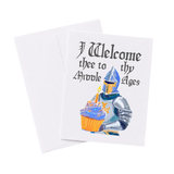 Cryptic Paper Co Birthday Card - Thy Middle Ages