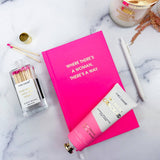 Where There's A Woman There's A Way Hardcover Journal