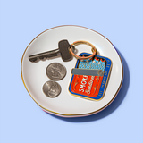 Sardines Tin Enamel Keychain