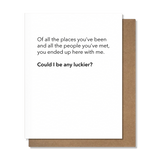 Here with Me - Love/Anniversary Card
